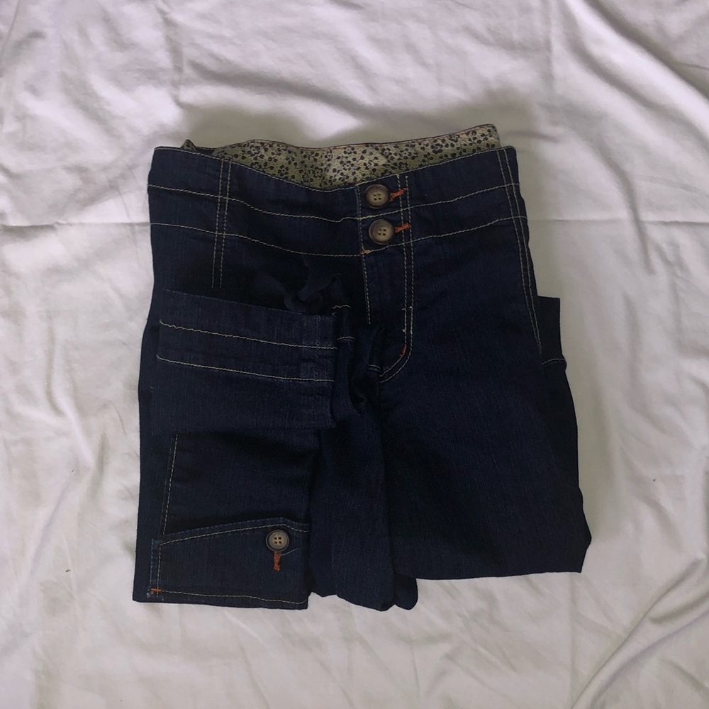 WOMENS dress denim capris